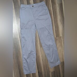 GAP highrise girlfriend wide leg khaki straight leg utility pant size 6 TALL